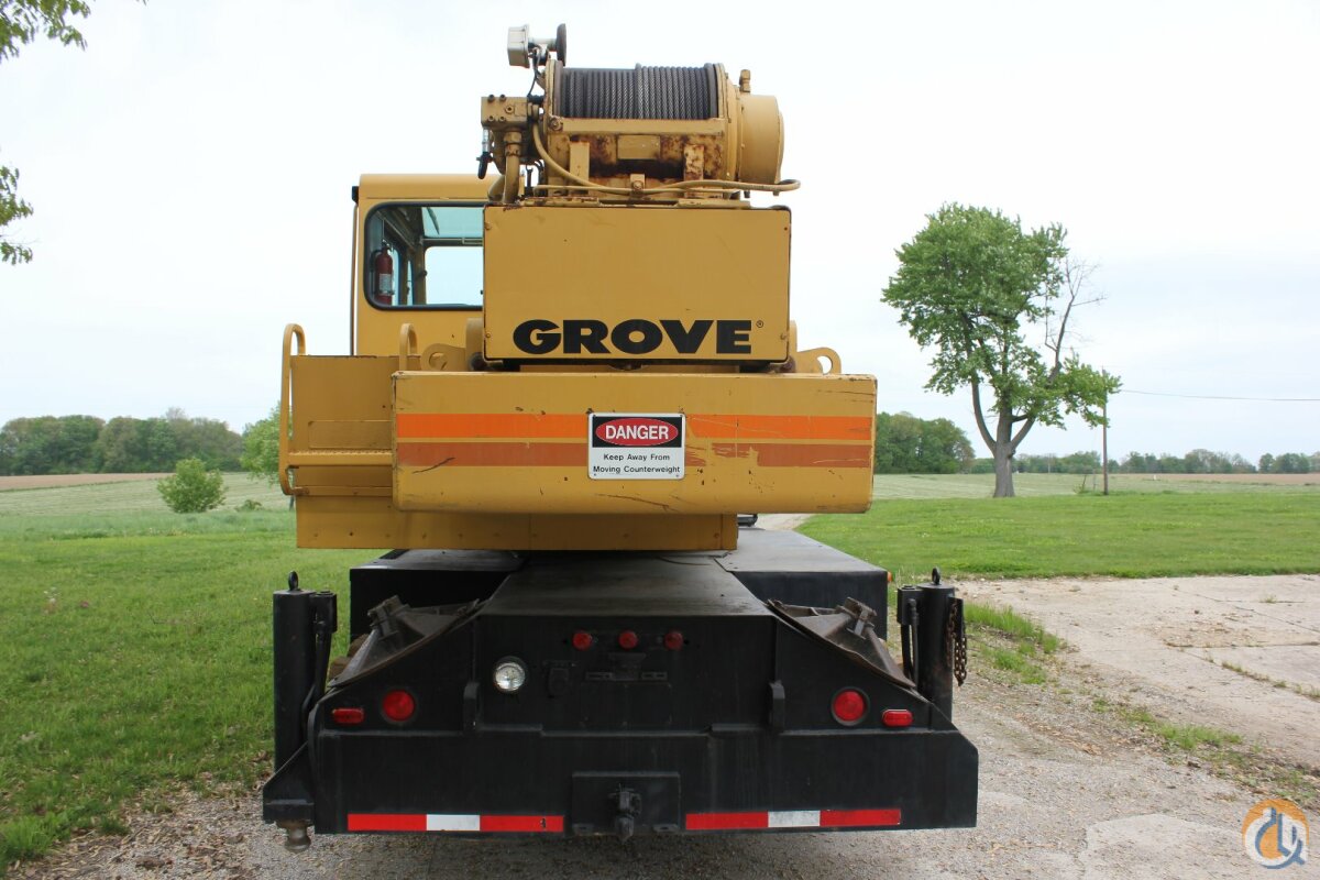 Sold 1979 25 Ton Grove Crane Crane in Goshen Indiana Crane Network