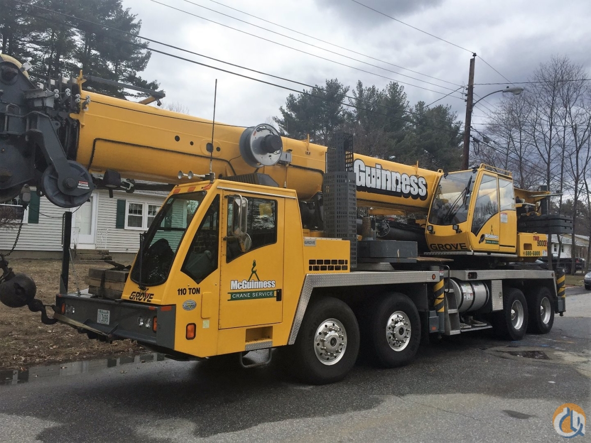 Sold 2009 Grove TMS9000E Crane in New Hampshire Crane Network