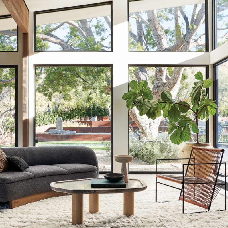 Loom Leather Lounge Chair