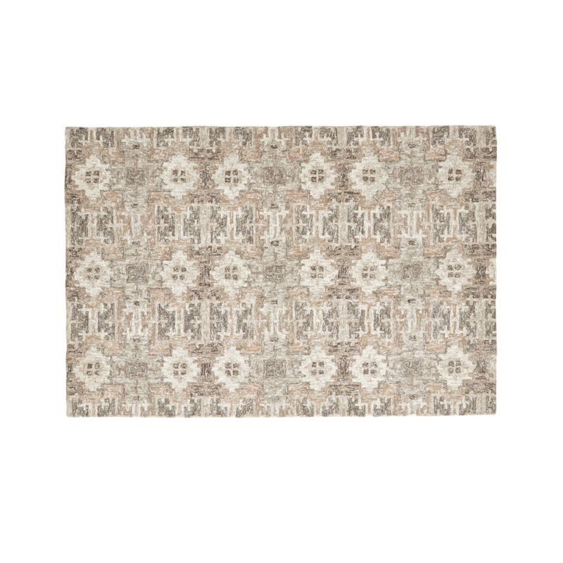 Alvarez Natural WoolBlend 5x8 Rug + Reviews Crate and Barrel