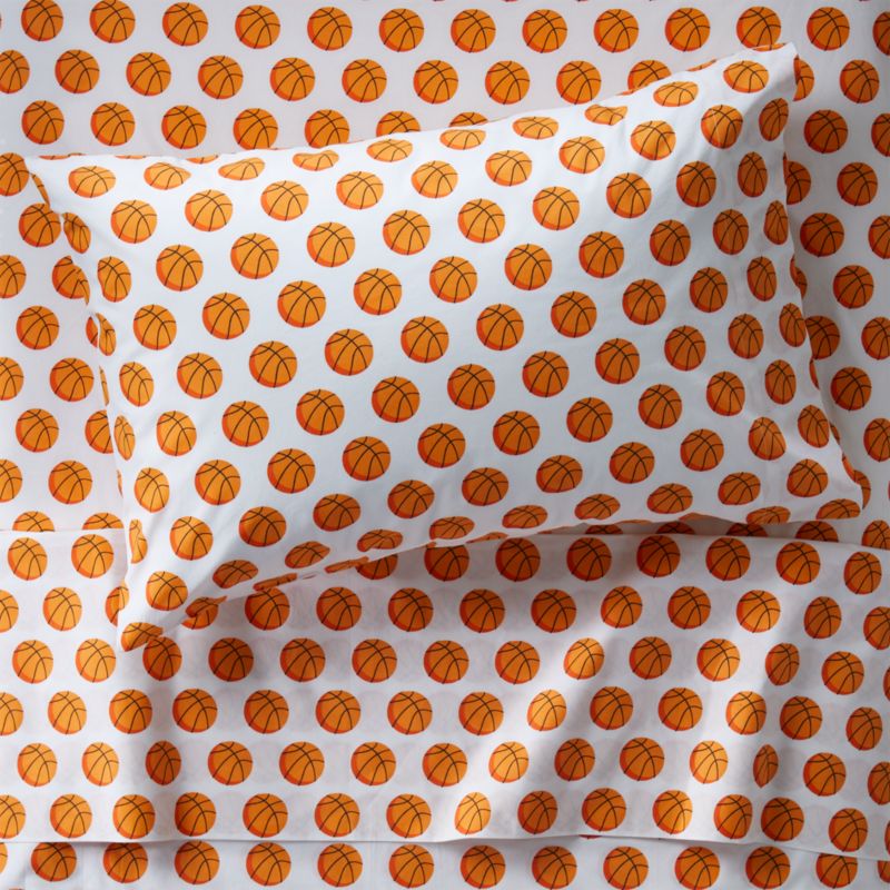 Twin Basketball Bedding Set + Reviews Crate and Barrel