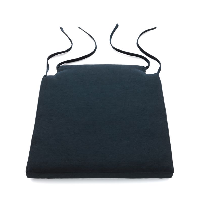 Basque Navy Chair-Bar Stool Cushion | Crate and Barrel (800 x 800 Pixel)