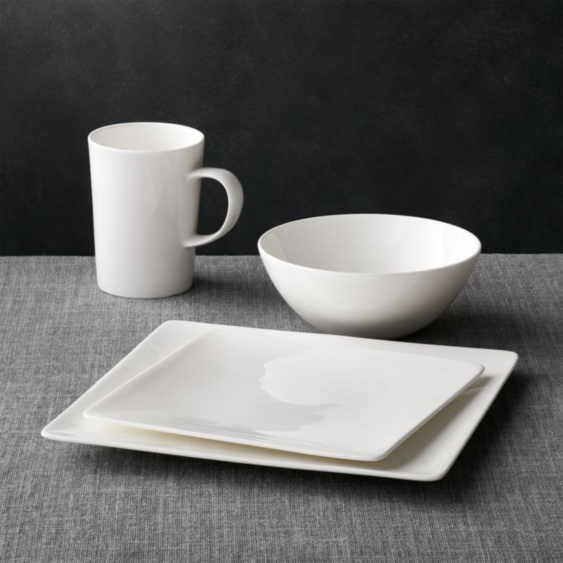 Square Dinnerware Crate and Barrel