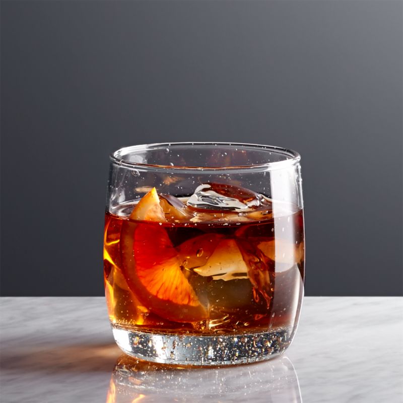 Bola Double OldFashioned Glass + Reviews Crate and Barrel