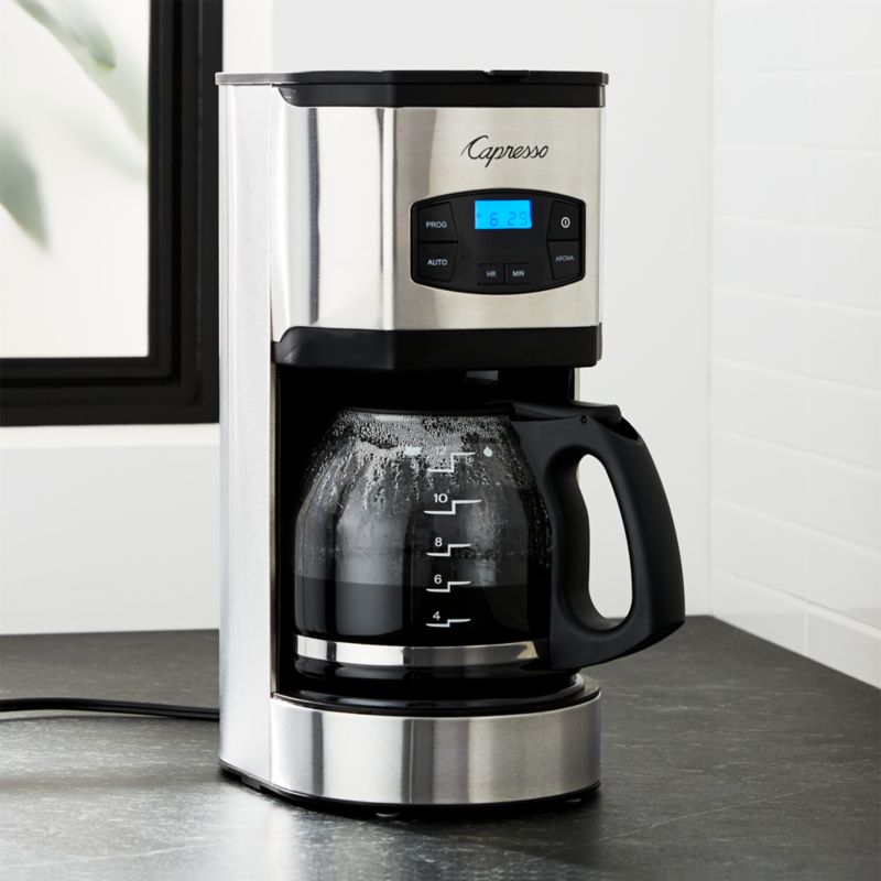 Capresso 12 Cup Drip Coffee Maker Crate and Barrel