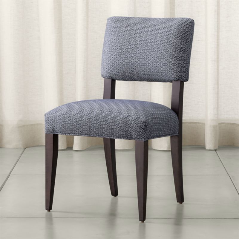 Cody Upholstered Dining Chair Selene: Navy | Crate and Barrel (800 x 800 Pixel)