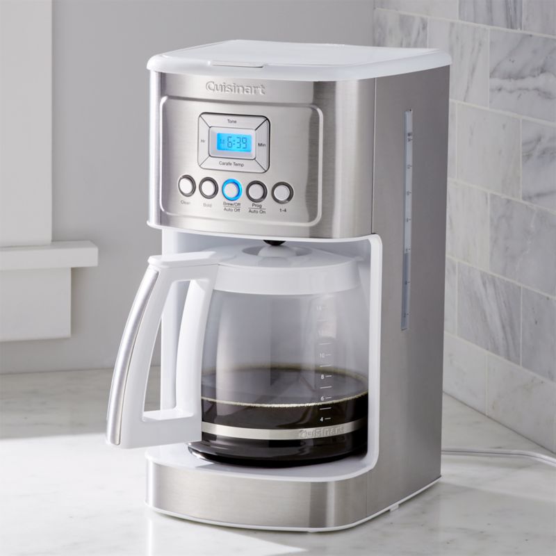 Cuisinart ® 14Cup Perfectemp Programmable Coffee Maker White Crate and Barrel