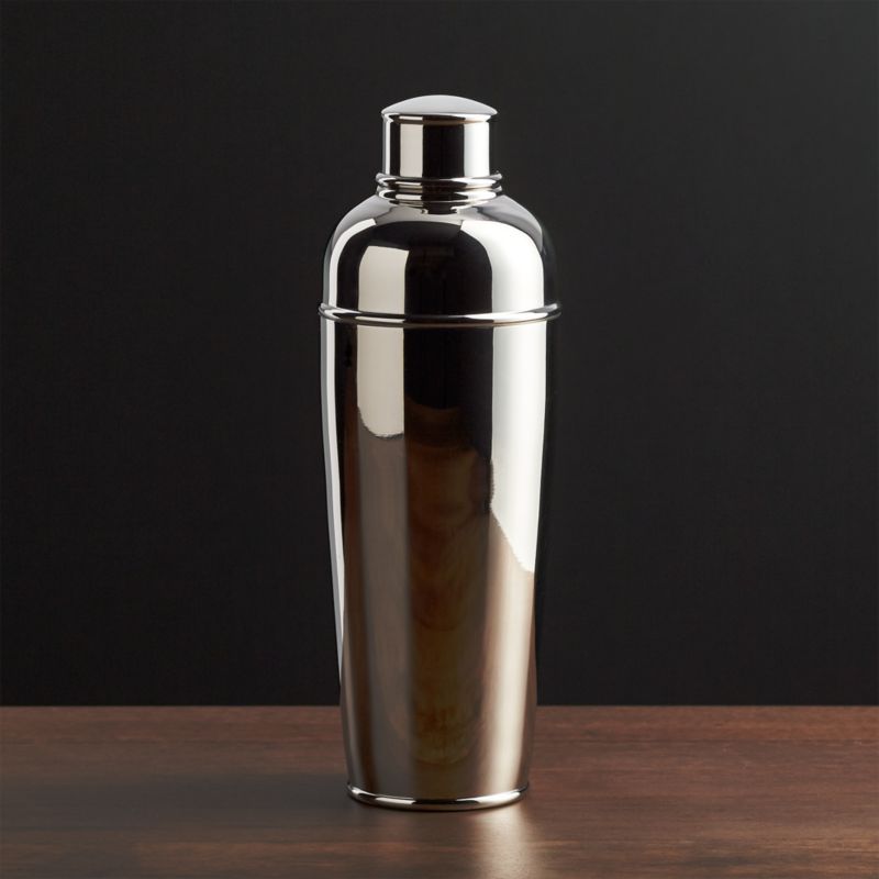 Easton Stainless Steel Cocktail Shaker + Reviews Crate and Barrel