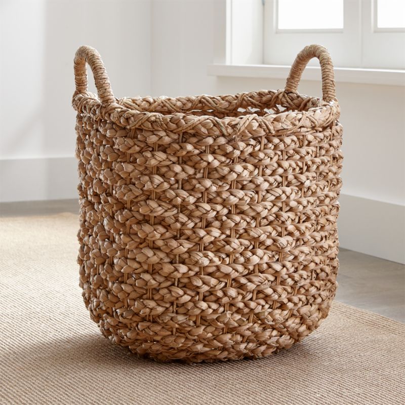 Emlyn Basket + Reviews Crate and Barrel