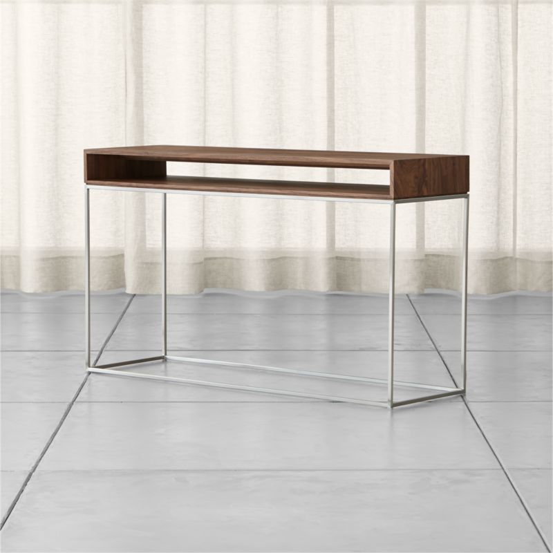 Frame Console Table Crate and Barrel