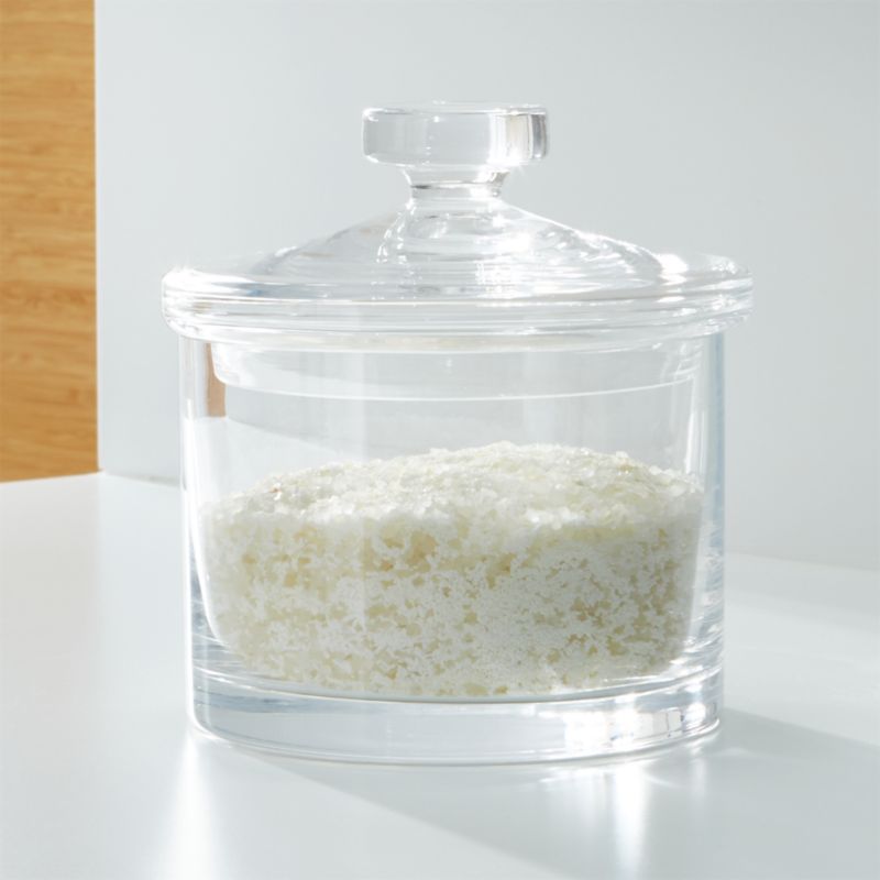 Medium Glass Canister Crate and Barrel