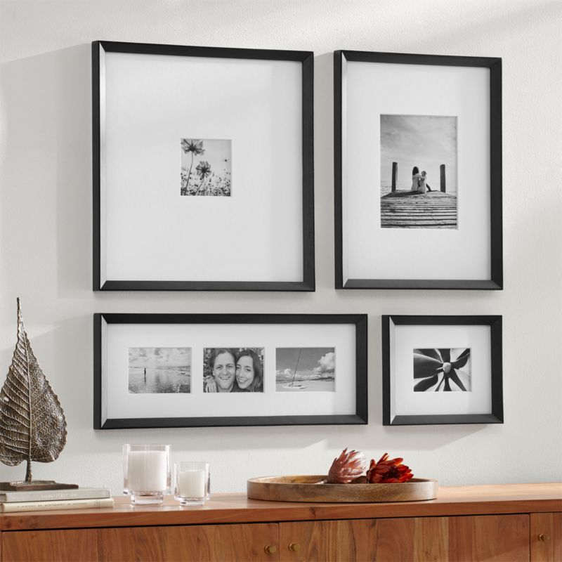 black wall frames Most Popular Interior Design Styles Explained Rochele