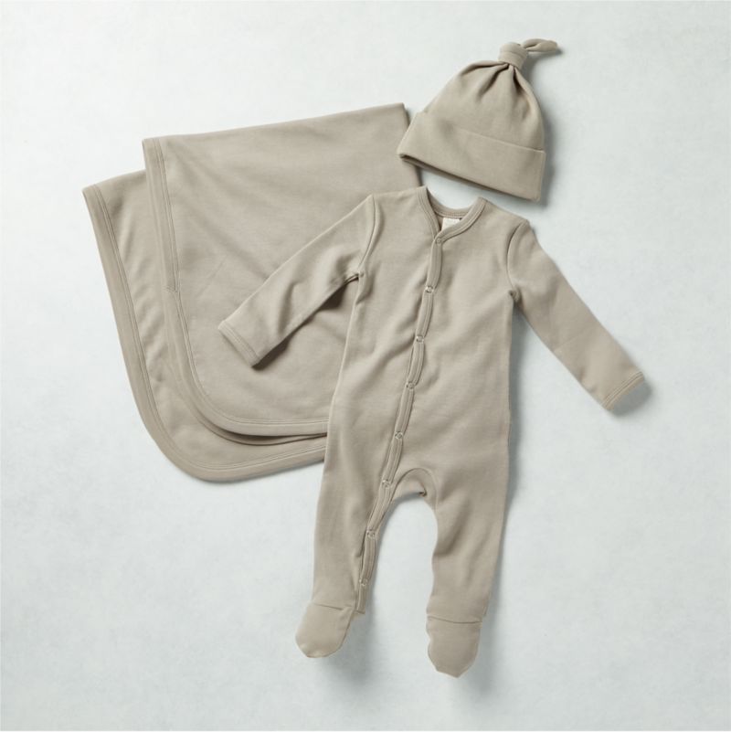 Grey Kate Quinn Baby Gift Set 03 Months + Reviews Crate and Barrel