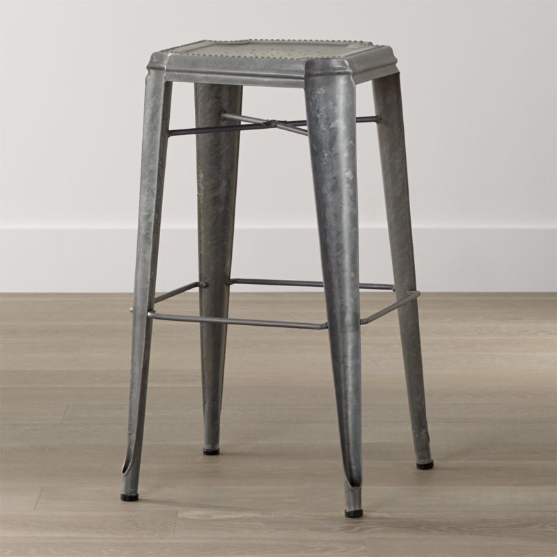 Lyle Backless Bar Stool | Crate and Barrel (800 x 800 Pixel)