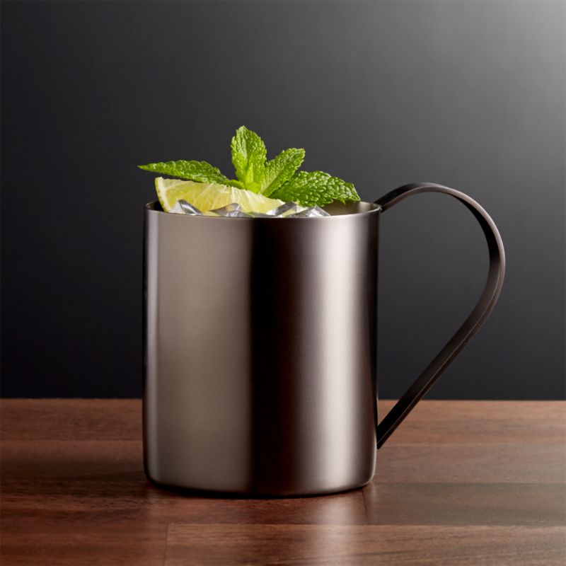 Moscow Mule Graphite Mug Crate and Barrel