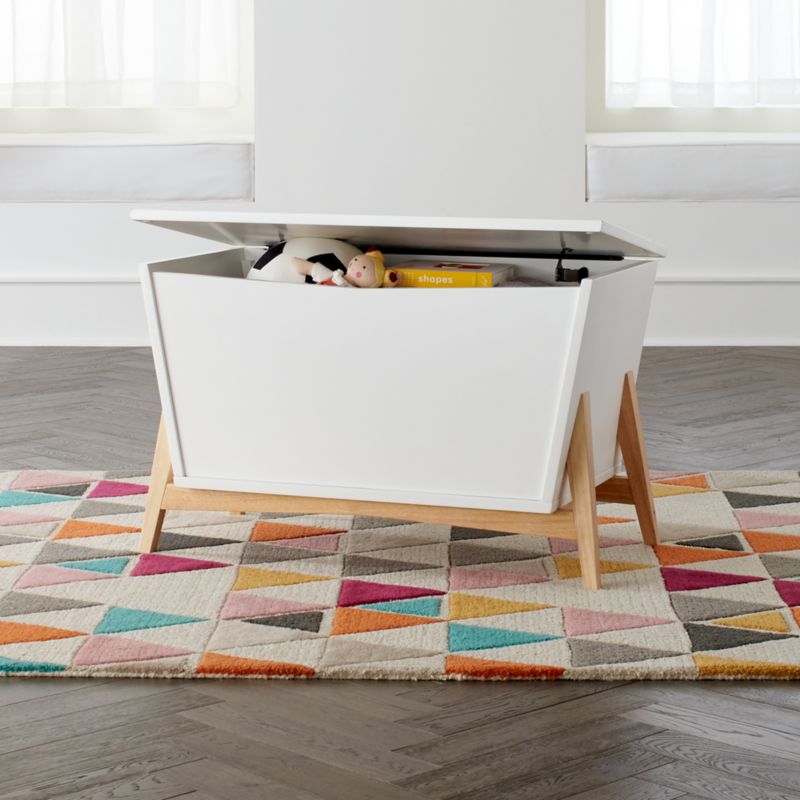 Parkside Modern Toy Box Crate and Barrel