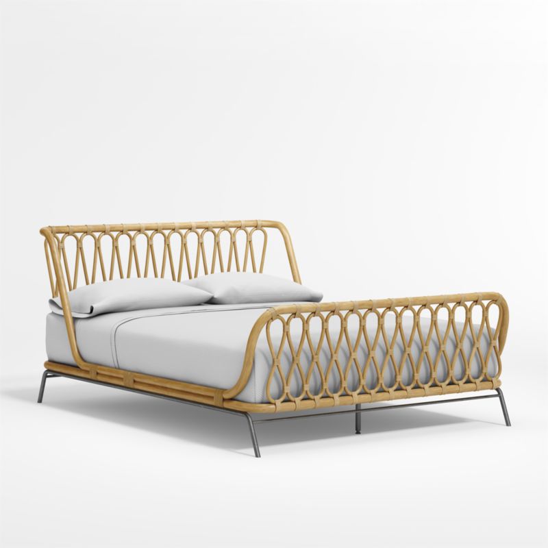 See more ideas about wicker bedroom, wicker, wicker bedroom furniture. rattan kids queen bed reviews crate and barrel