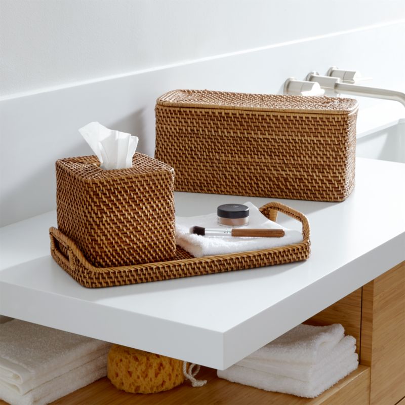 Sedona Honey Bath Accessories Crate and Barrel