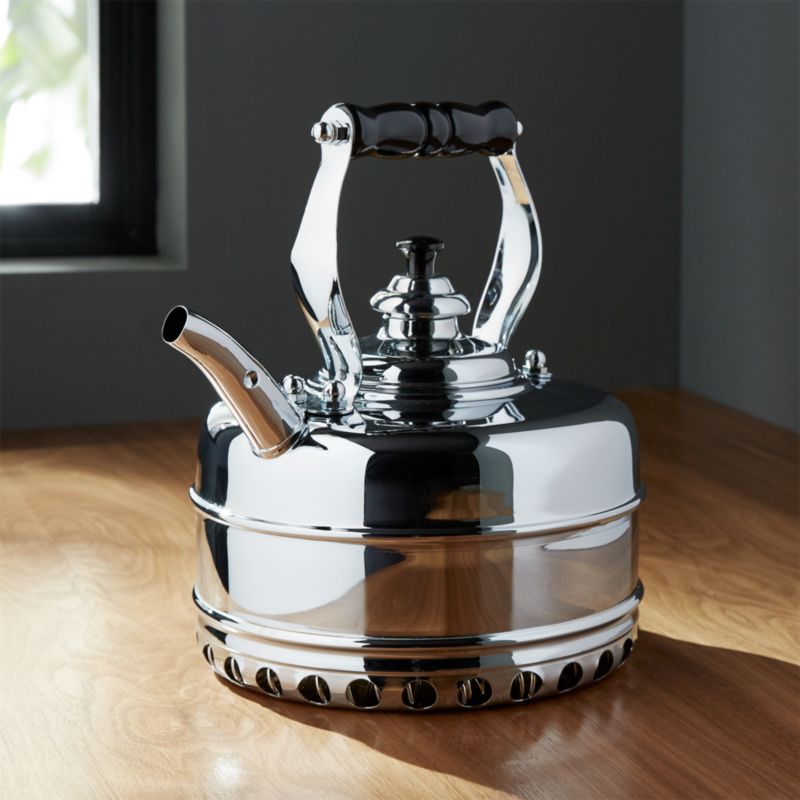Simplex Heritage Tea Kettle + Reviews Crate and Barrel