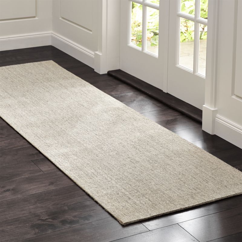 Sisal Linen 2.5'x8' Rug Runner Crate and Barrel