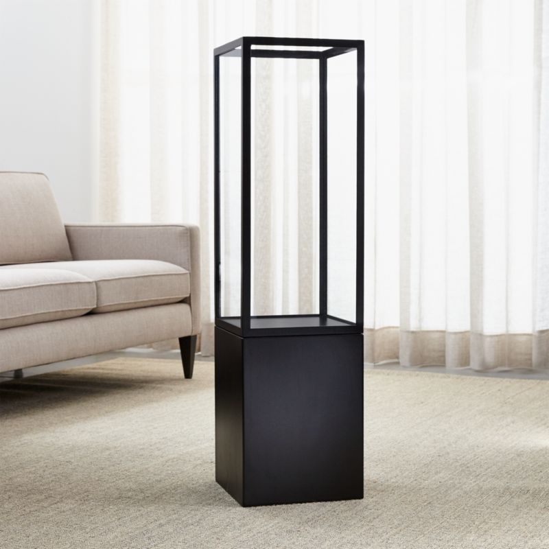 Sol Floor Hurricane Candle Holder Crate and Barrel