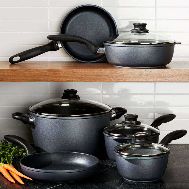 Swiss Diamond ® 10Piece Cookware Set Crate and Barrel