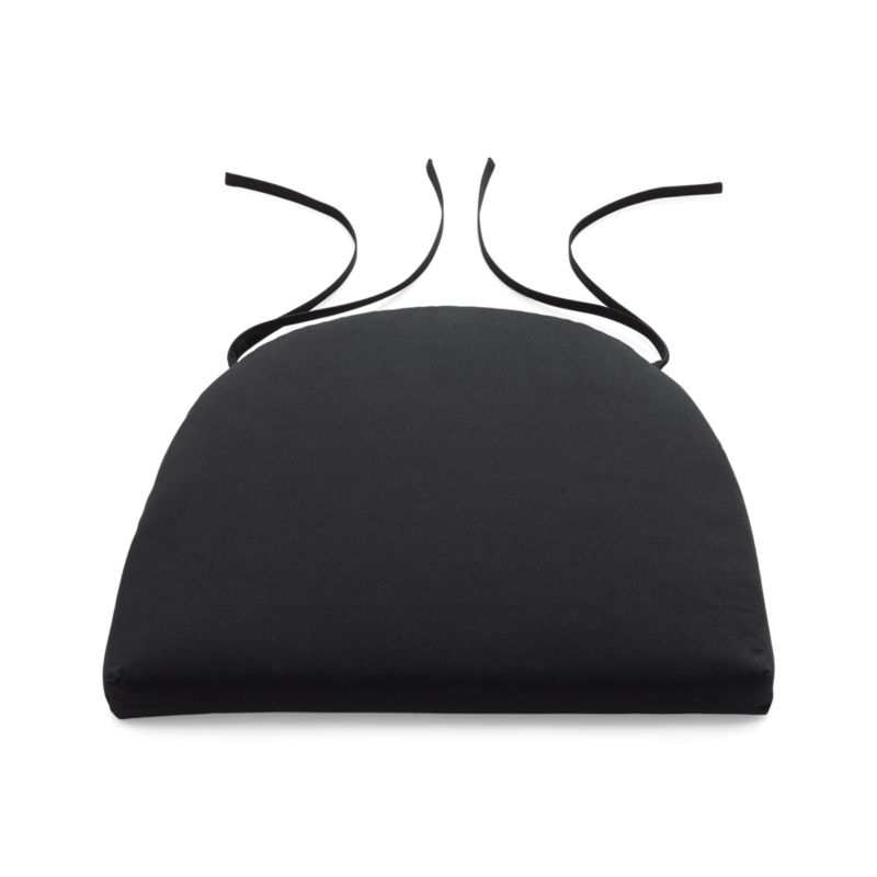 VintnerWilla Black Chair Cushion Crate and Barrel