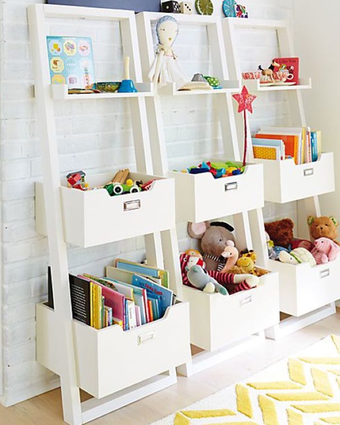 Book bin, nursery bookshelf, baby nursery storage bin, kids book storage, kids room storage