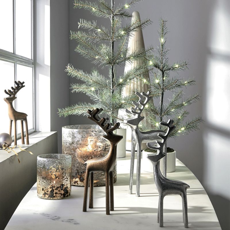4 OnTrend Christmas Tree Styles Crate & Barrel