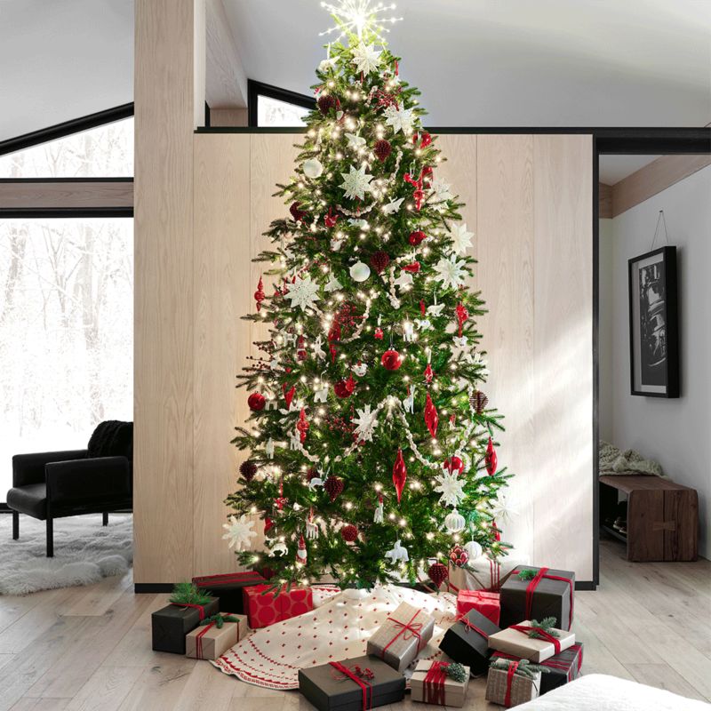 4 OnTrend Christmas Tree Styles Crate & Barrel