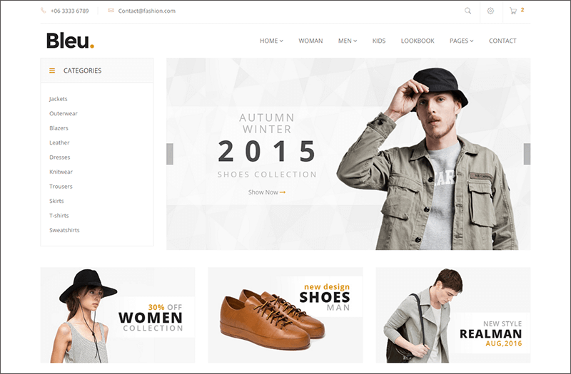 20+ Best Fashion Bootstrap Templates Free site Themes