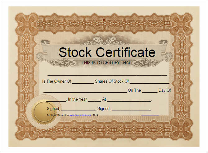 40+ Stock Certificate Templates – Customize & Print Your Certificates