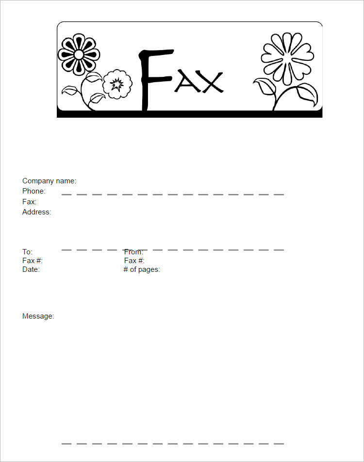 19+ Fax Cover Sheet Free Word, PDF, Doc, Example Templates