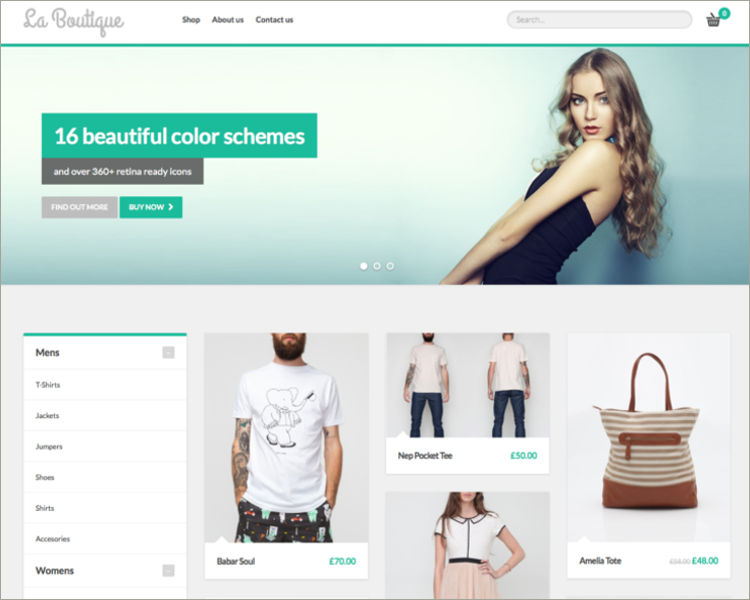 31+ Boutique site Themes & Templates Free Download