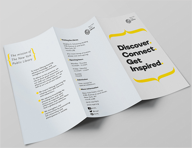 20+ Library Brochure Templates Free PSD Sample Design Ideas