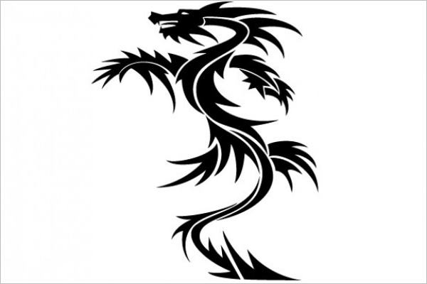 Dragon Tattoo Design Templates || Free & Premium 400_x_600_png