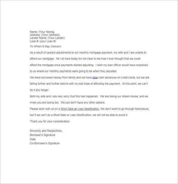 36+ Hardship Letter Templates Free PDF Examples