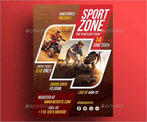 35+ Sports Event Flyer Templates Free Word, PSD Designs