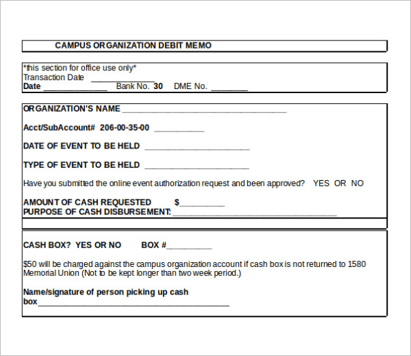 16+ Free Debit Memo Templates Word, PDF, Excel Formats