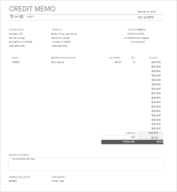 16+ Free Debit Memo Templates Word, PDF, Excel Formats