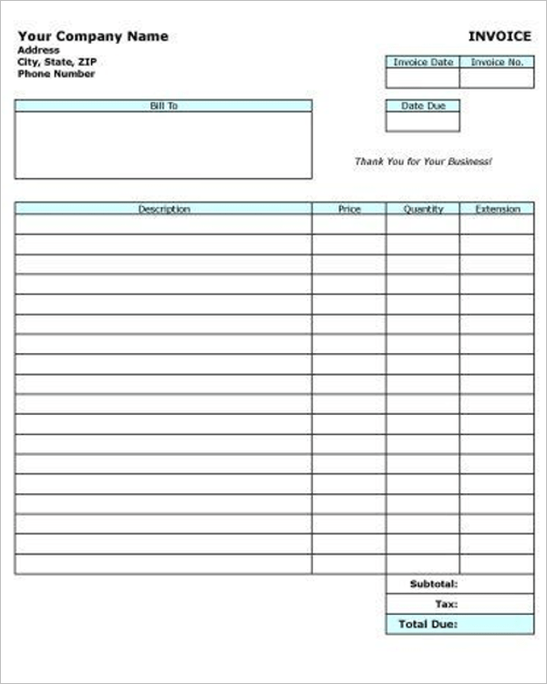20+ Contractor Receipt Templates Free PDF, Excel, Word Formats