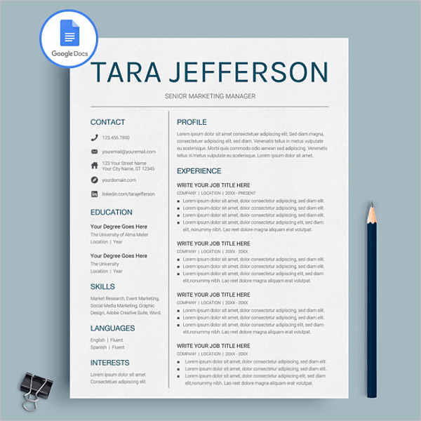 15+ Google Docs Templates Free Design Templates