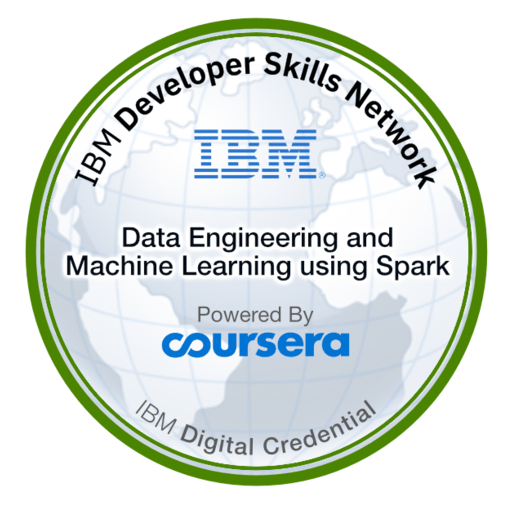 Data Engineering and Machine Learning using Spark Credly