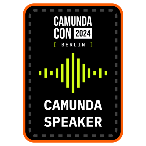 Camunda Speaker CamundaCon 2024 (Berlin) Credly