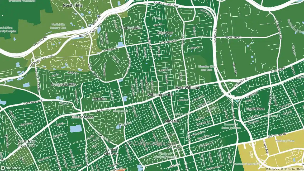 Williston Park, NY Arson Rates and Arson Maps