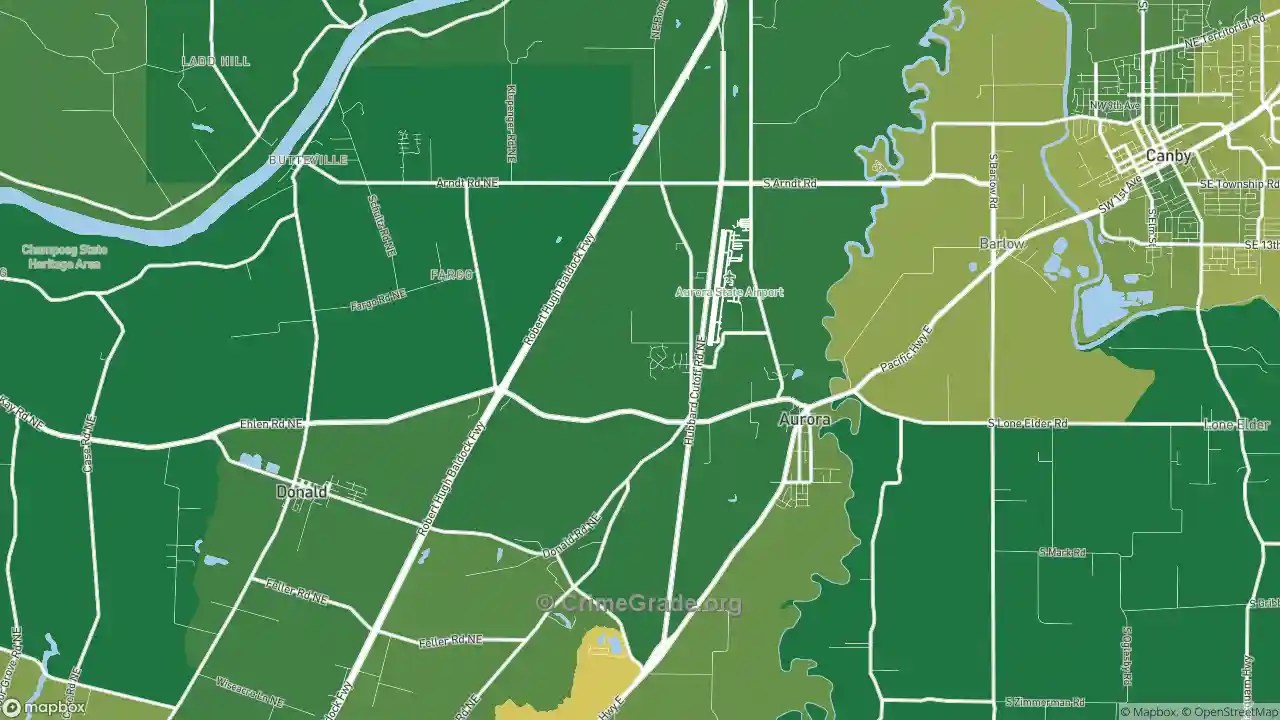 Aurora, OR Assault Rates and Assault Maps