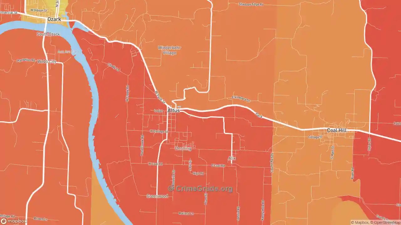 Altus, AR Murder Rates and Murder Maps