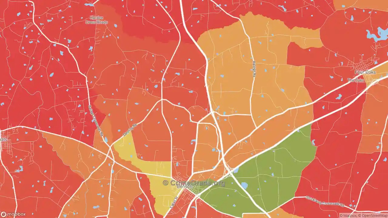 Benson, NC Murder Rates and Murder Maps
