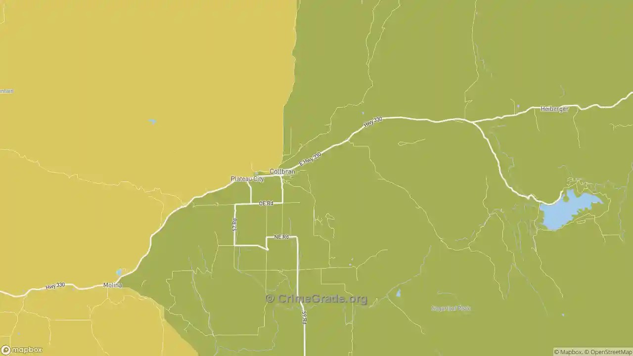 Collbran, CO Murder Rates and Murder Maps