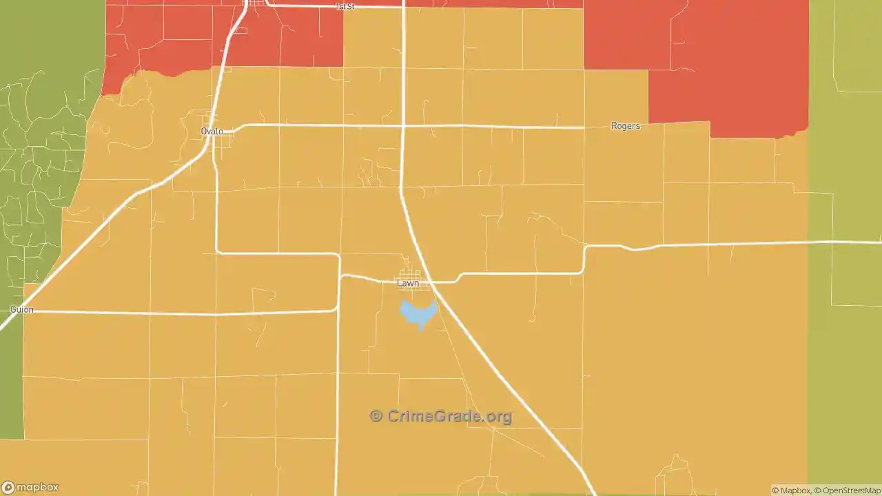 Lawn, TX Murder Rates and Murder Maps